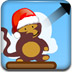  Little Monkey Poking Balloon Christmas Edition